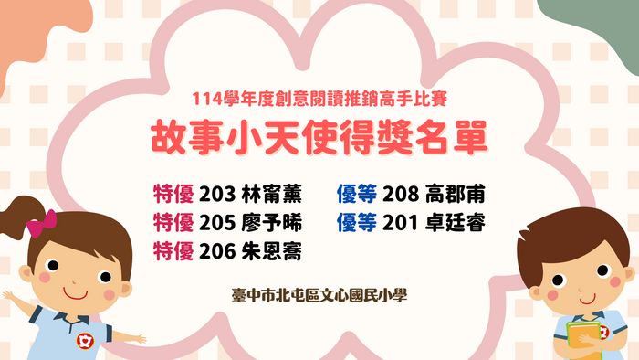 114故事小天使得獎名單(另開新視窗/png檔)圖片